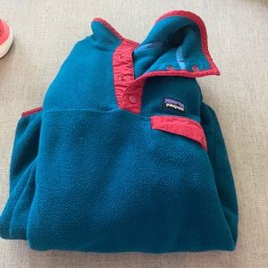 Teal & Red Pullover Patagonia